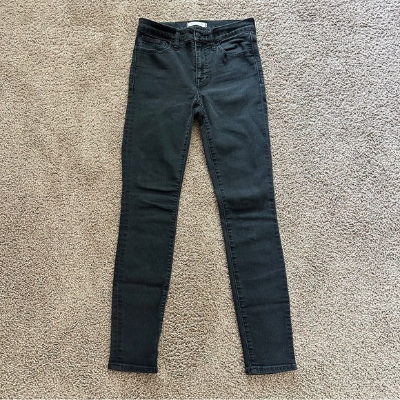Madewell Women's Roadtripper Supersoft Skinny Jeans in Wash Black sz 26 - Picture 11 of 16